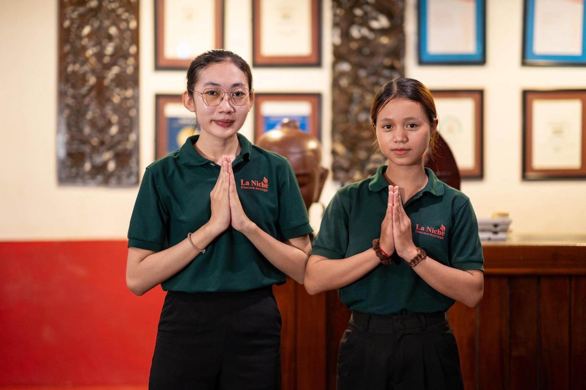 La Niche D'Angkor Boutique Hotel Сиемрип Экстерьер фото